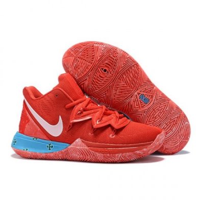 Nike Erkek Kyrie 5 University Kırmızı / Mavi / Pembe Basketbol Ayakkabısı Türkiye - VA410BLH